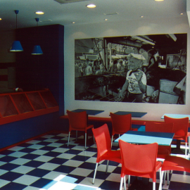 Resultado de imagen de decoracion de pizzerias