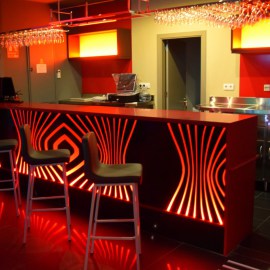 Resultado de imagen de decoracion de cafeterias modernas