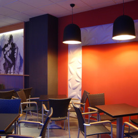 Resultado de imagen de decoracion de cafeterias
