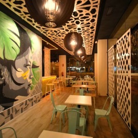 Resultado de imagen de decoracion de cafeterias 