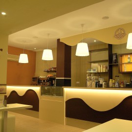 Resultado de imagen de decoracion de cafeterias 