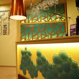 Resultado de imagen de decoracion de cafeterias 