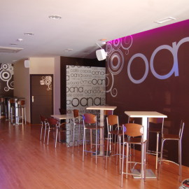 Resultado de imagen de decoracion de cafeterias 