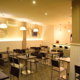 Resultado de imagen de decoracion de cafeterias 