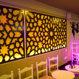Resultado de imagen de decoracion de tablaos flamencos