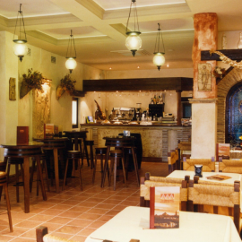 Resultado de imagen de decoracion de restaurantes rusticos